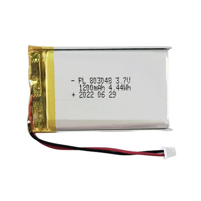 bateria recarregável 803048 do polímero do lítio de 3.7V 1200mAh para brinquedos adultos