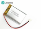 Perseguidor de prata prismático 550mAh 3.7V 552540 de GPS da bateria do polímero do lítio